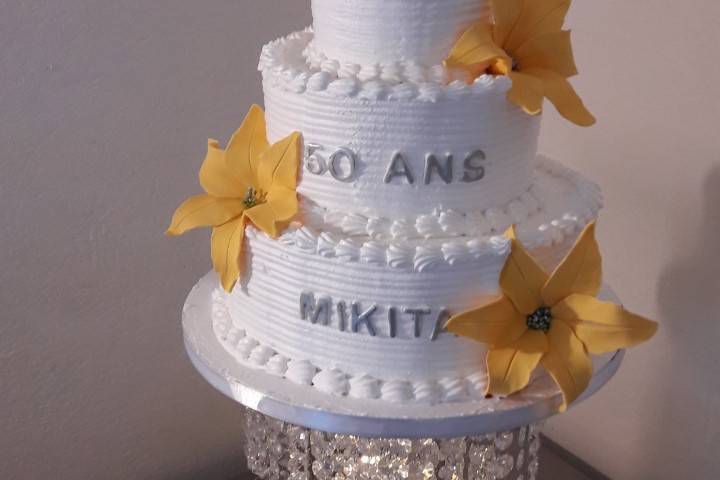 Wedding Cake Guadeloupe Gateau De Mariage Piece Montee