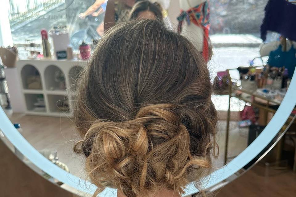 Chignon mariée