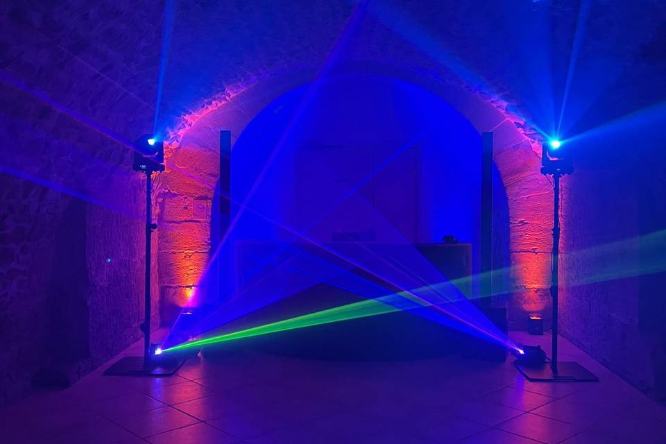 Show laser pack disco