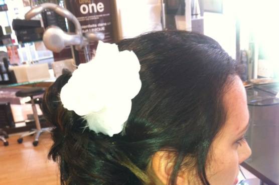 Chignon banane