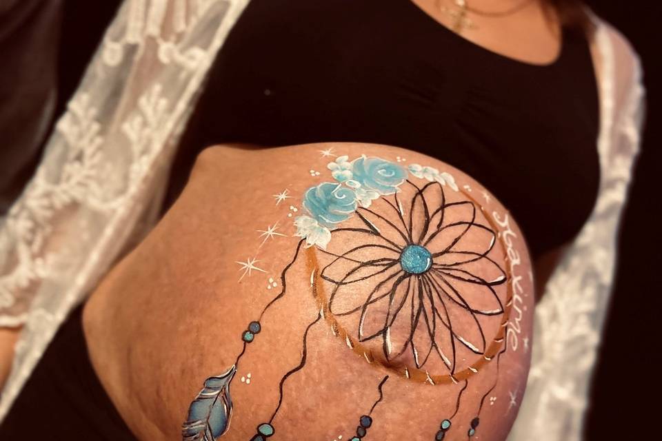 Belly painting 1