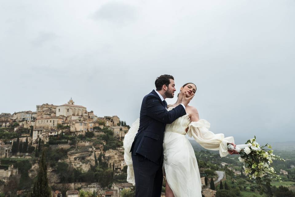 Séance couple à Gordes-Luberon