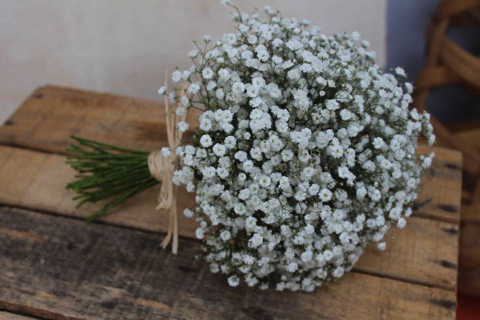 Bouquet de gypsophile