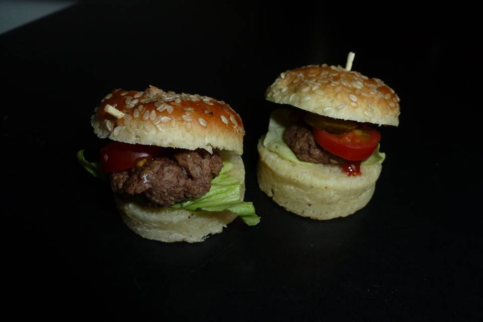 Mini burger du chef