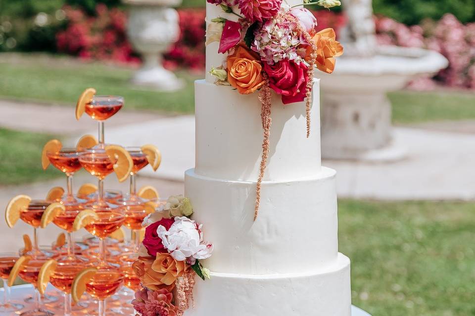 Bouquet Cake