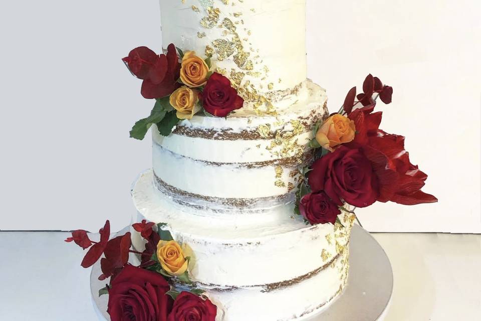 Naked cake Bordeau