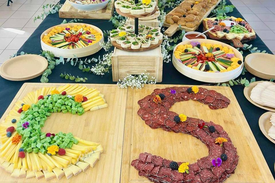 Buffet mariage 80 personnes