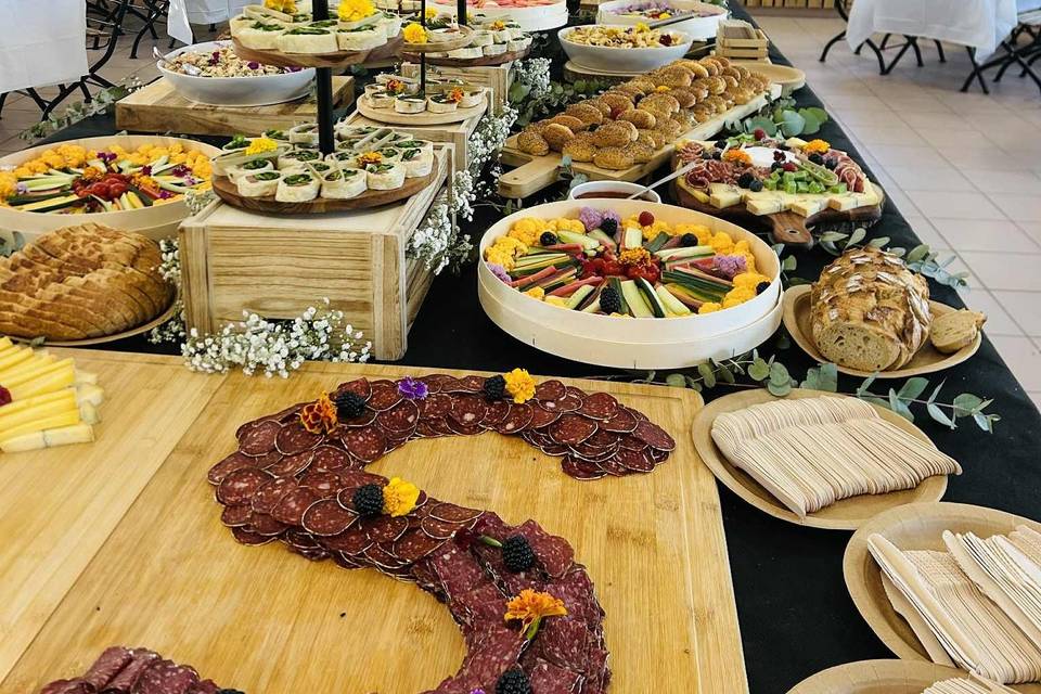 Buffet mariage 80 personnes