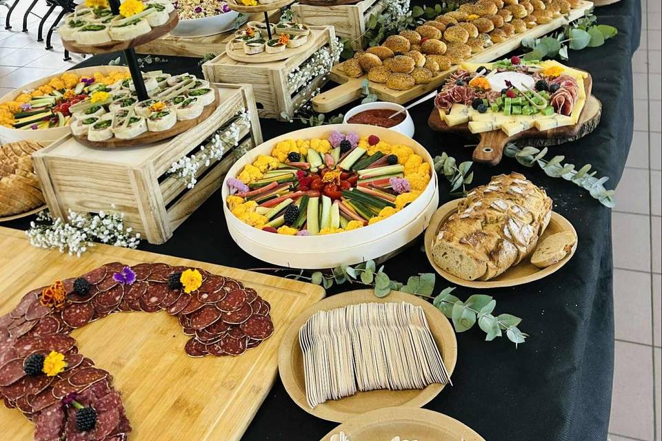 Buffet mariage 80 personnes