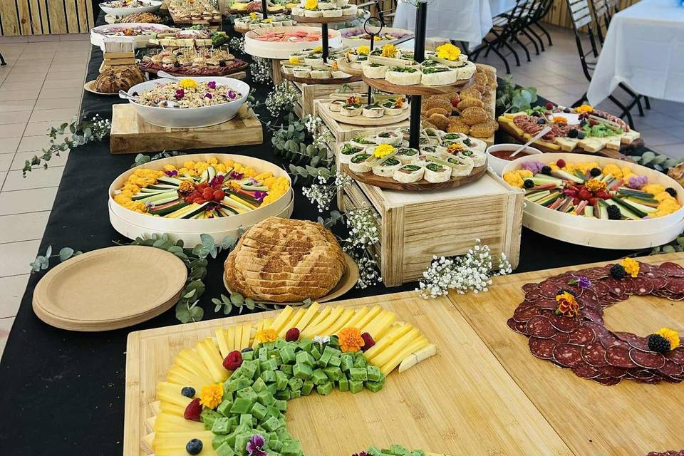 Buffet mariage 80 personnes