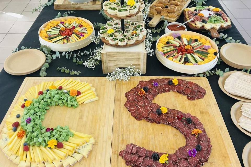 Buffet mariage 80 personnes