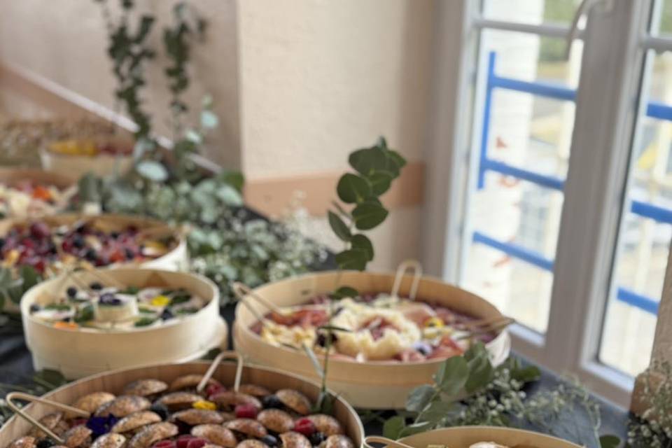 Buffet coffrets personnalisés