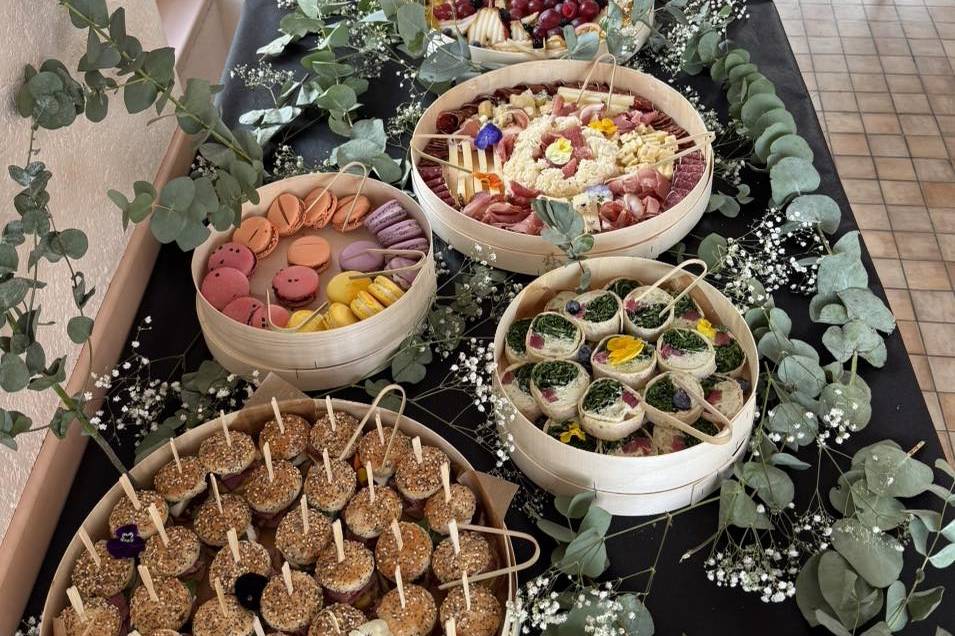 Buffet coffrets personnalisés
