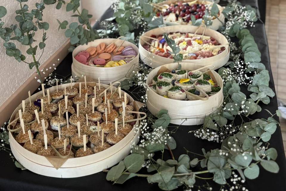 Buffet coffrets personnalisés