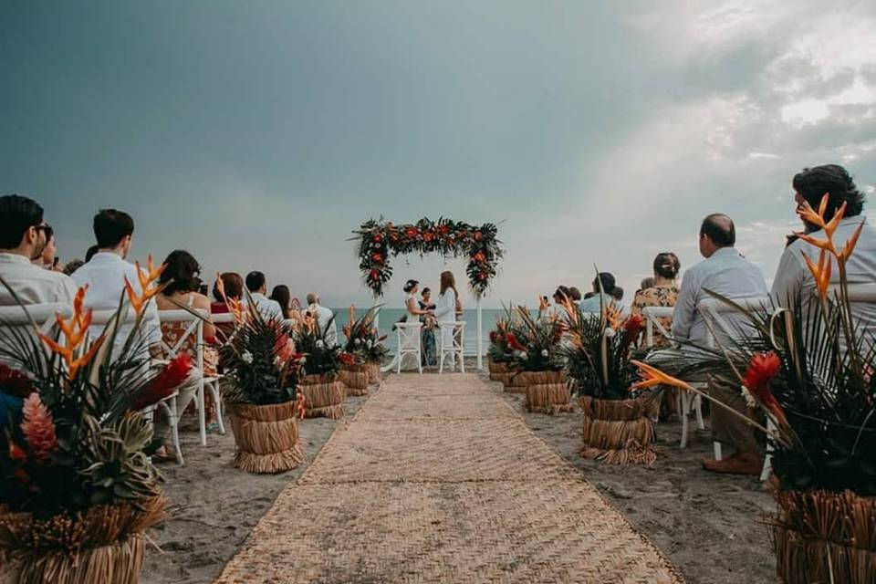 Mariage à la plage