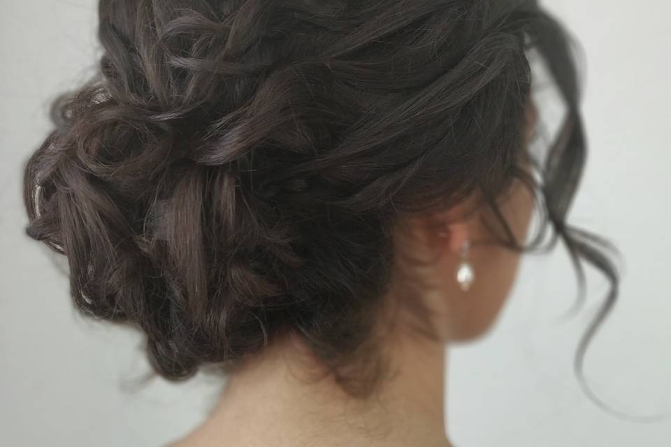 Chignon bohème