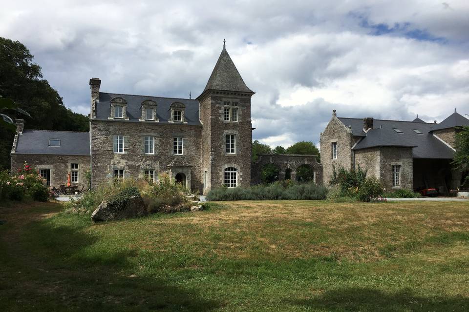 Approche du château