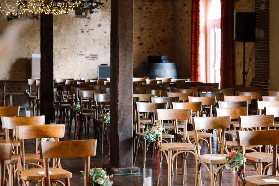 Cérémonie laïque intérieur
