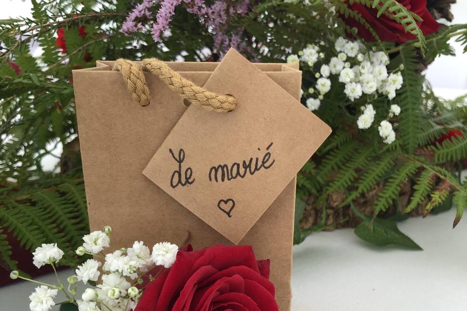 Boutonnière marié