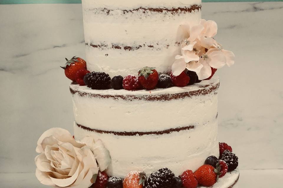 Naked cake