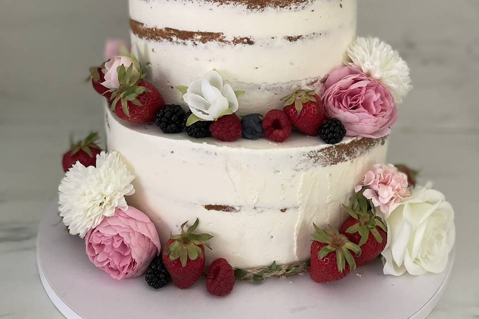 Naked cake
