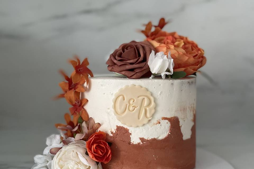 Wedding Cake Terracota