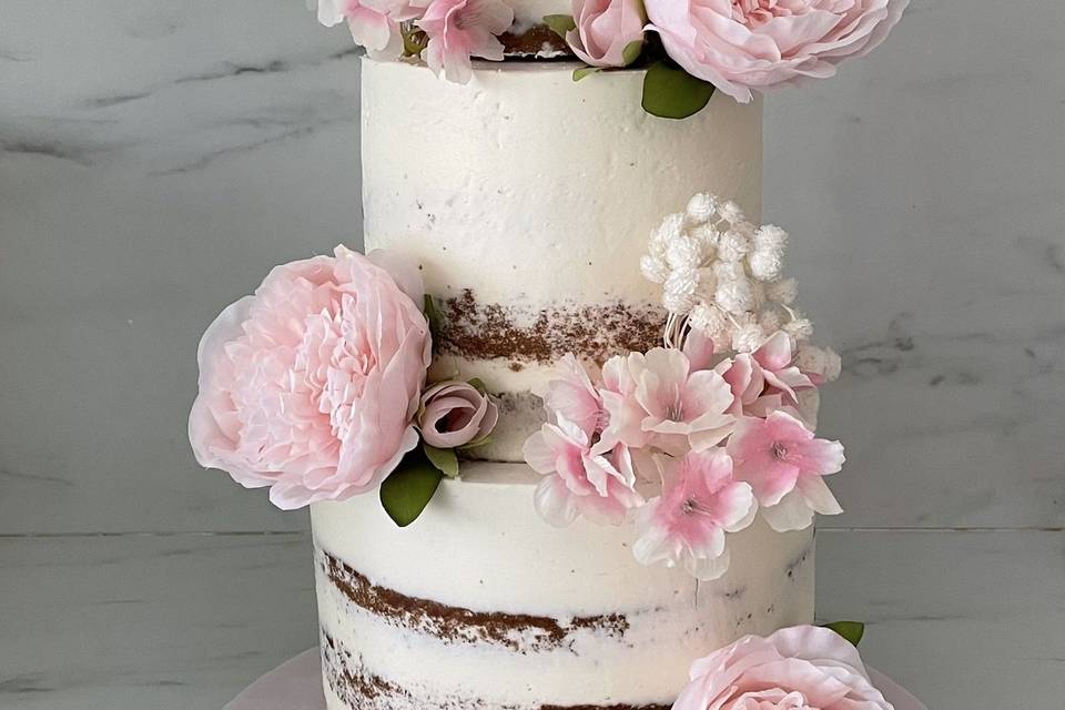 Naked cake