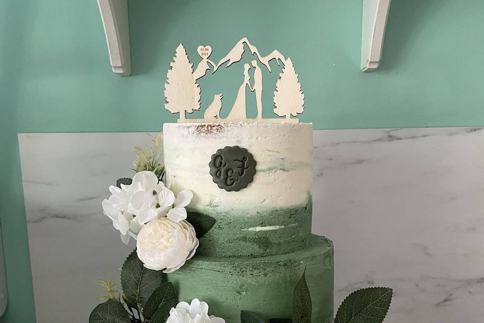 Wedding Cake vert