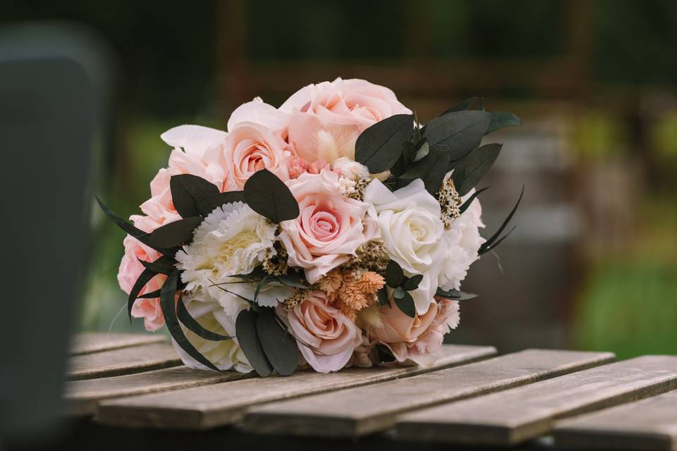 Fin de journée pour le bouquet