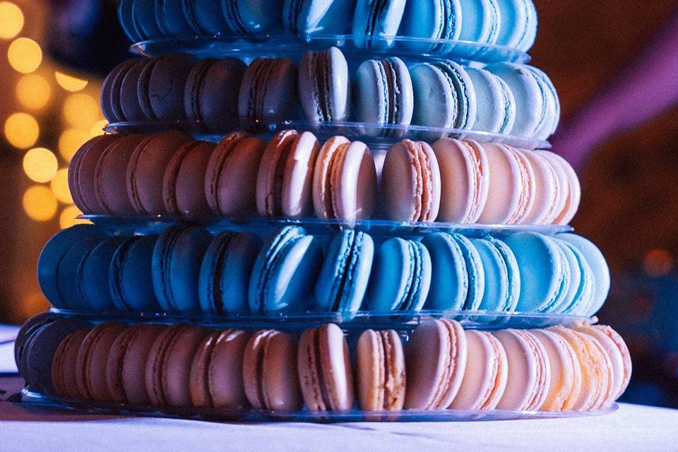 Pyramide de macarons