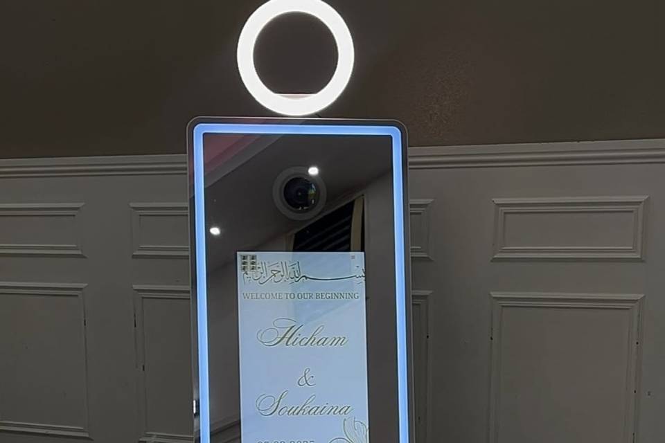 Photobooth miroir