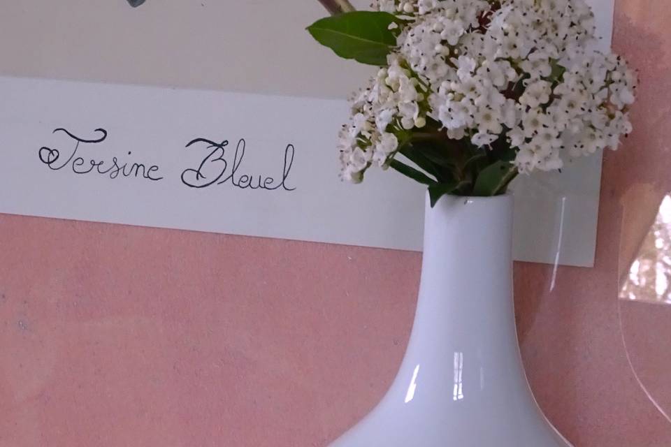 Vase soliflore blanc