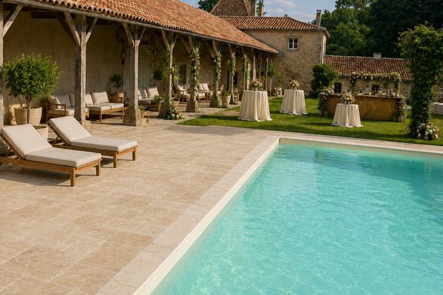 Espace piscine
