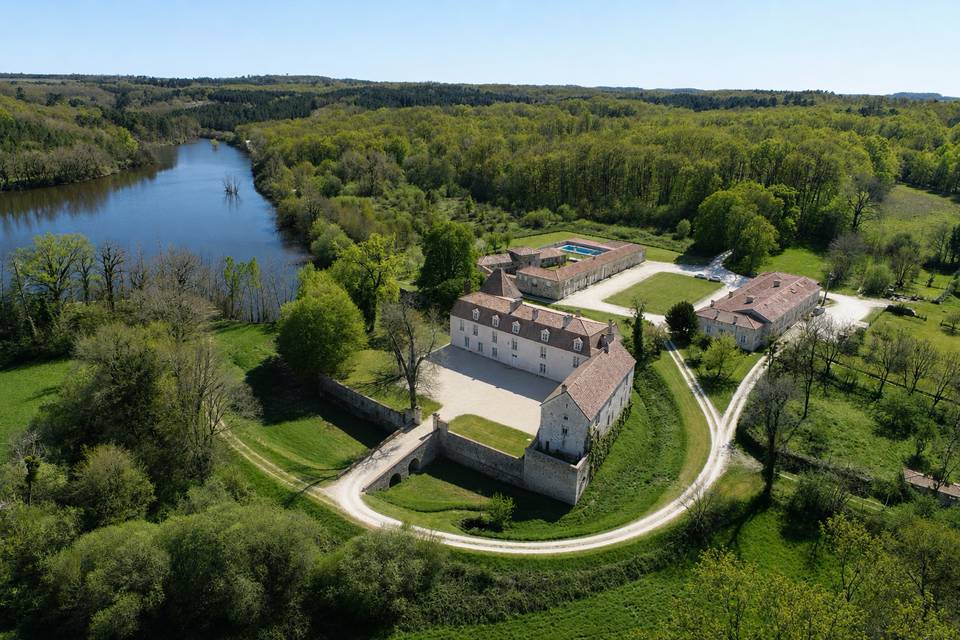 Vue aérienne