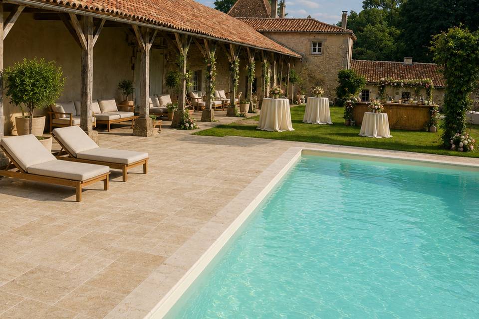 Espace piscine