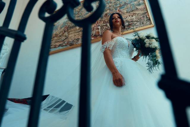 La mariée dans son château