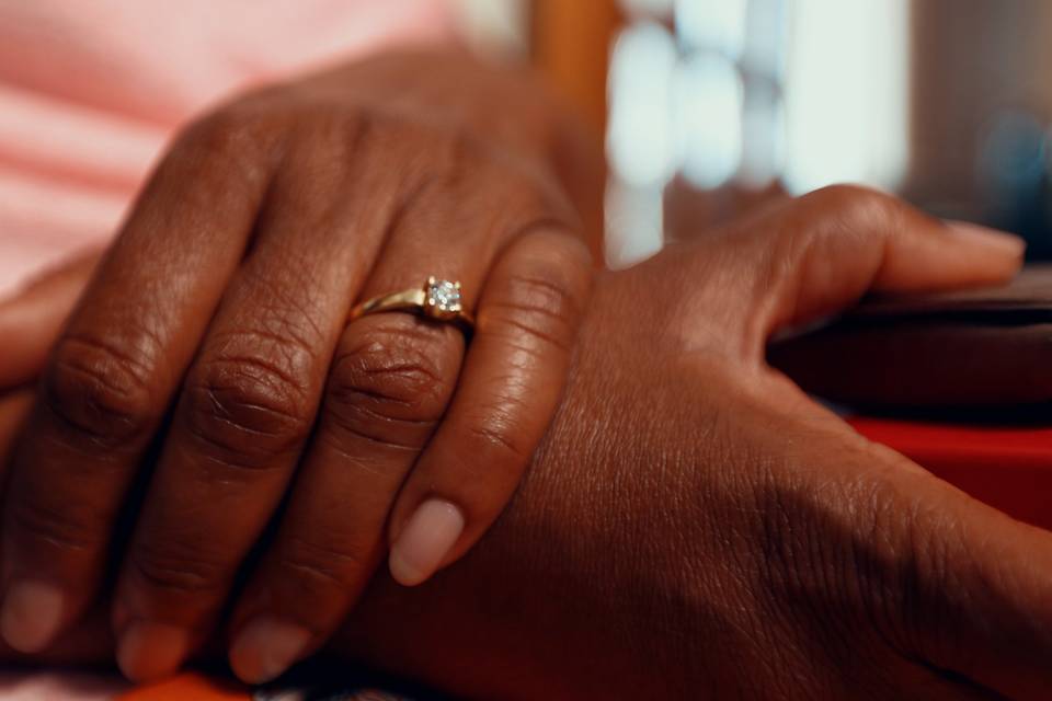 La bague de fiançaille