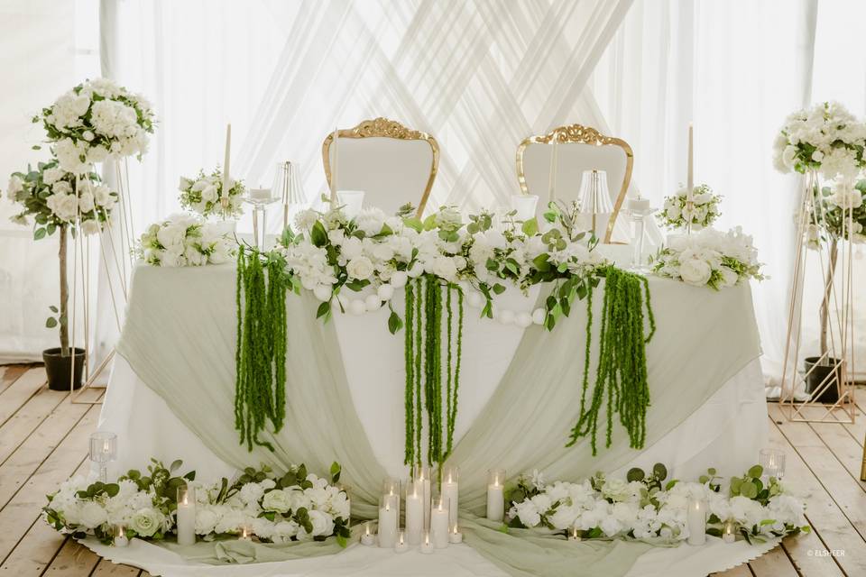 Table mariés