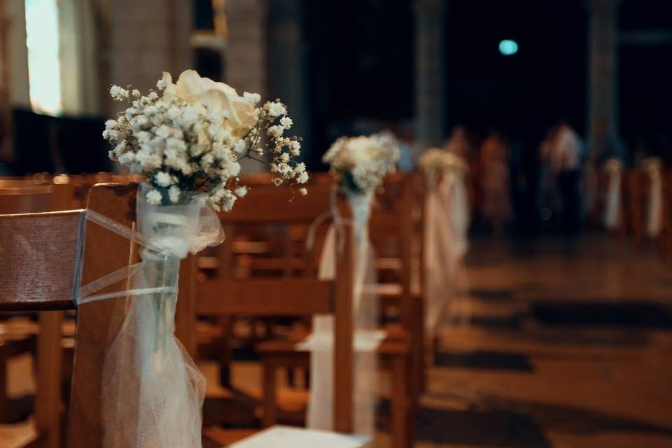 L'église, florale