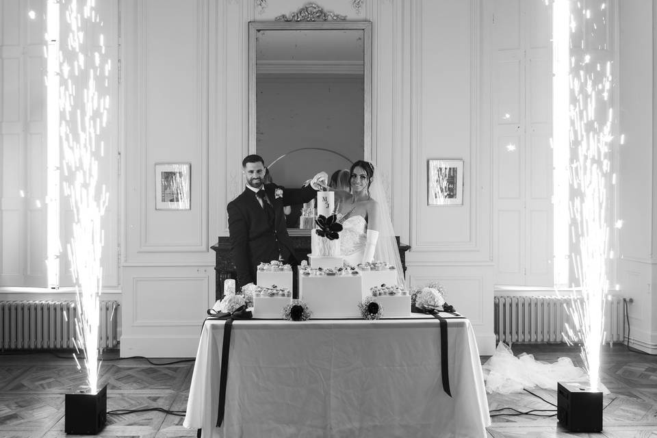 Découpe du gâteau