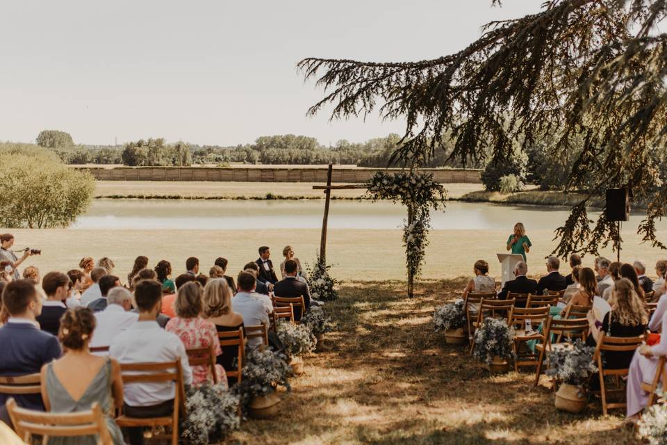 Cérémonie laique en Touraine