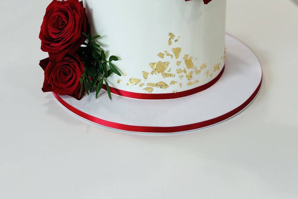 Wedding cake Coeur