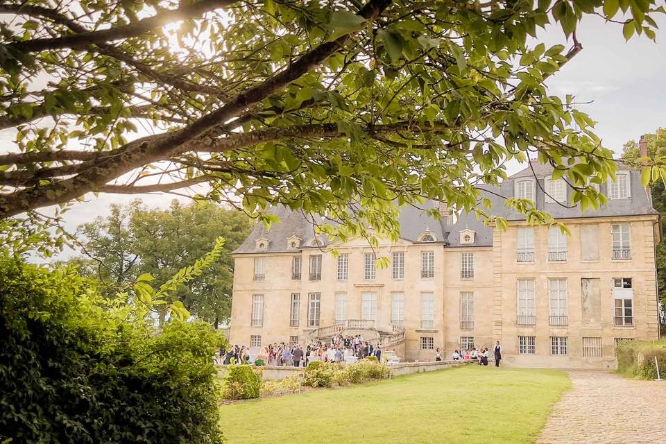 Vue sur le château