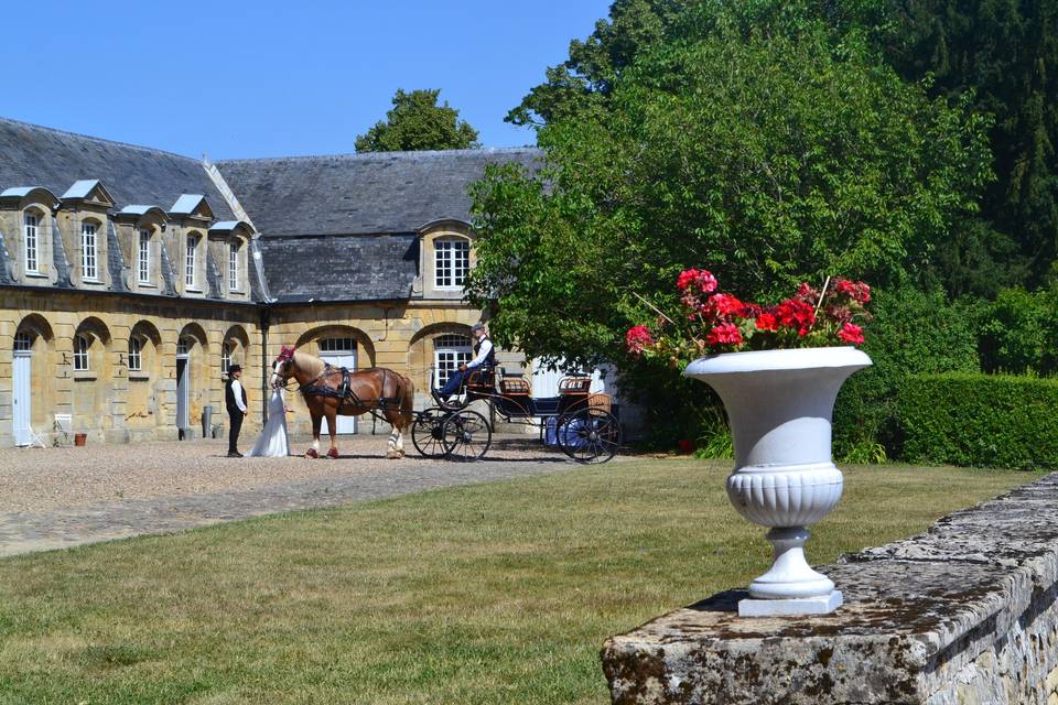 Entrée du château