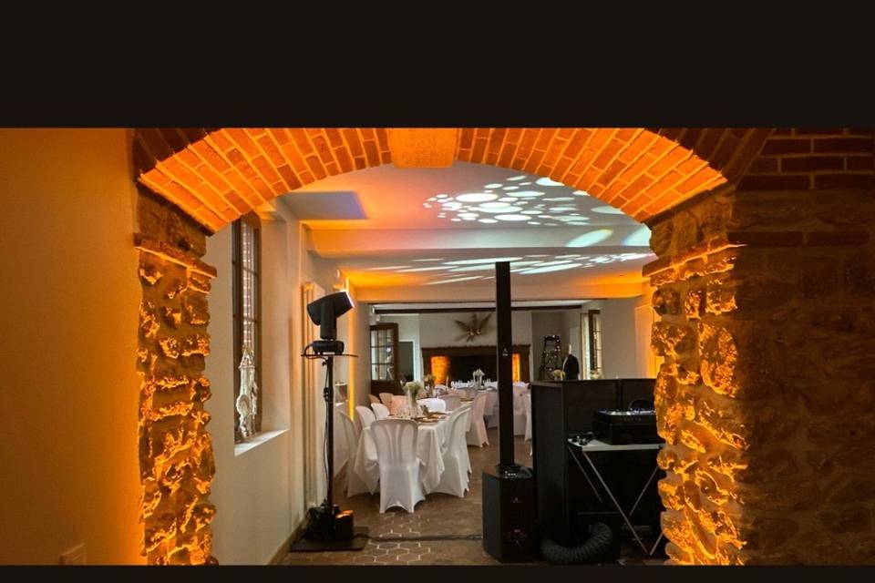 Salle de réception interieure