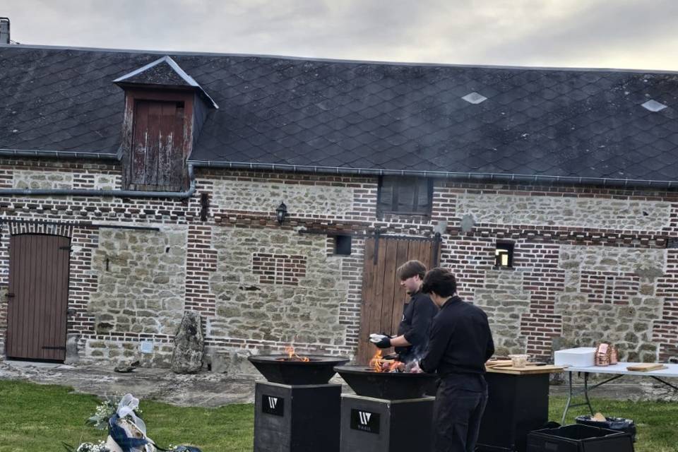 Espace exterieur côté cours