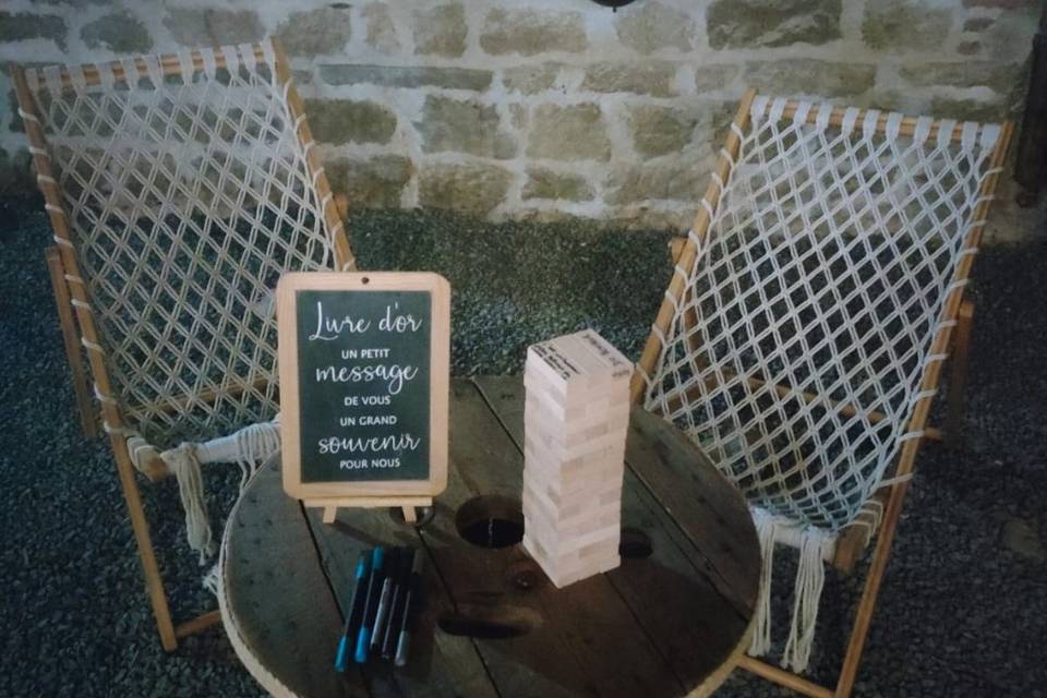 Espace cadeaux invités