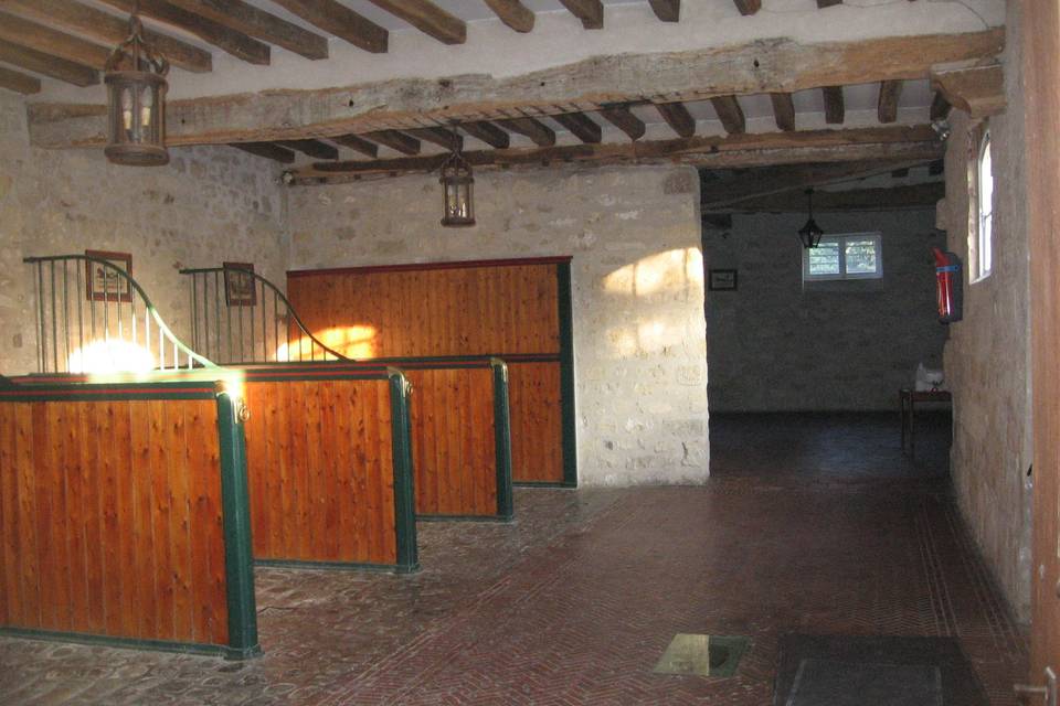 Table    dans l'orangerie