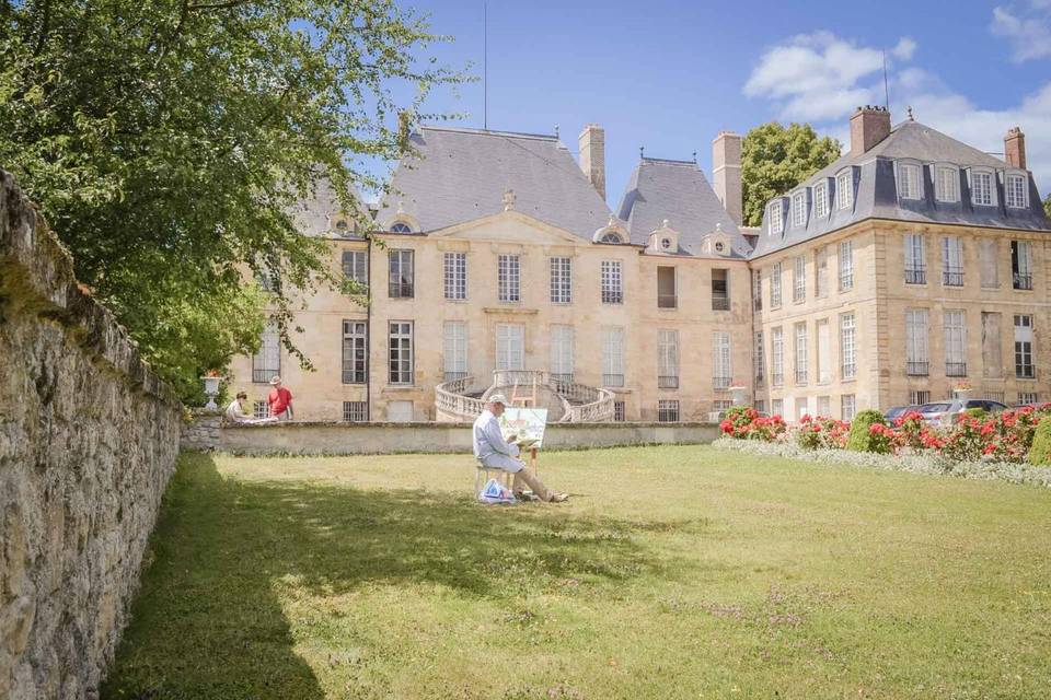 Mariage escalier d'honneur