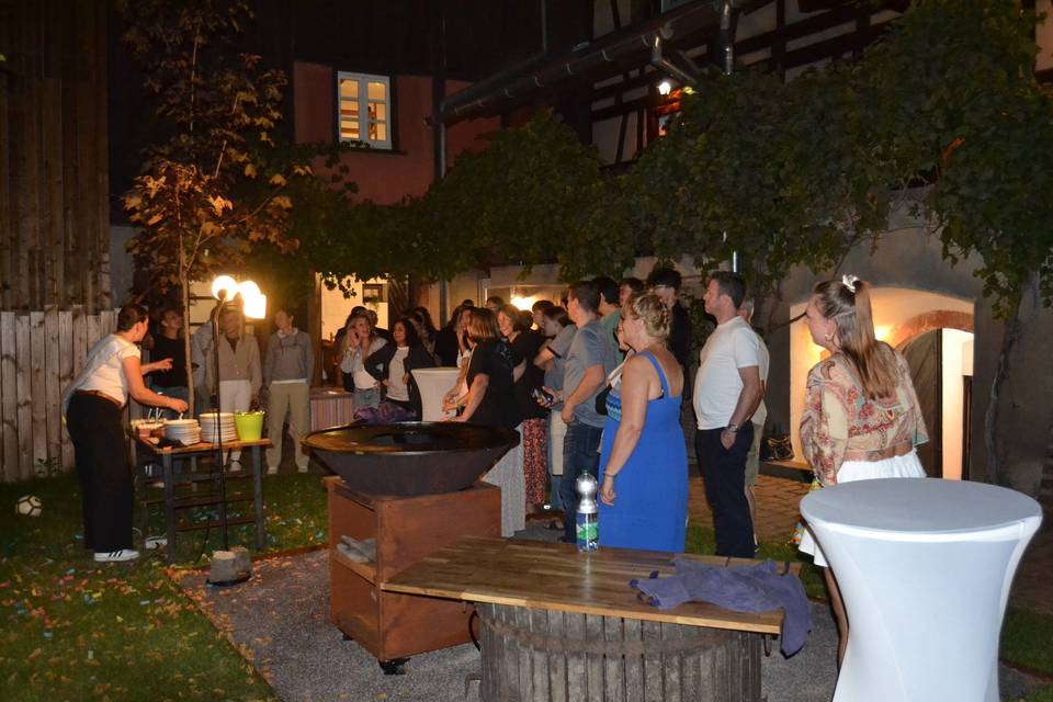 Buffet extérieur